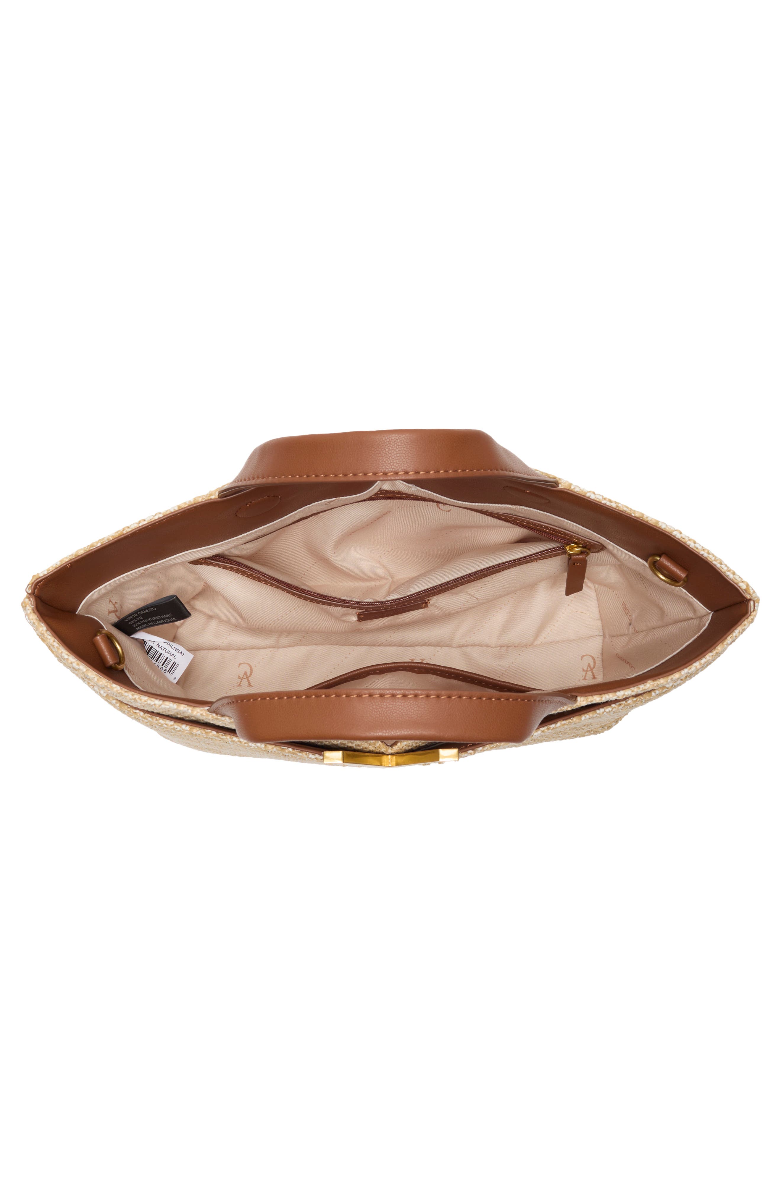 Vince Camuto April Satchel, Alternate, color, Natural