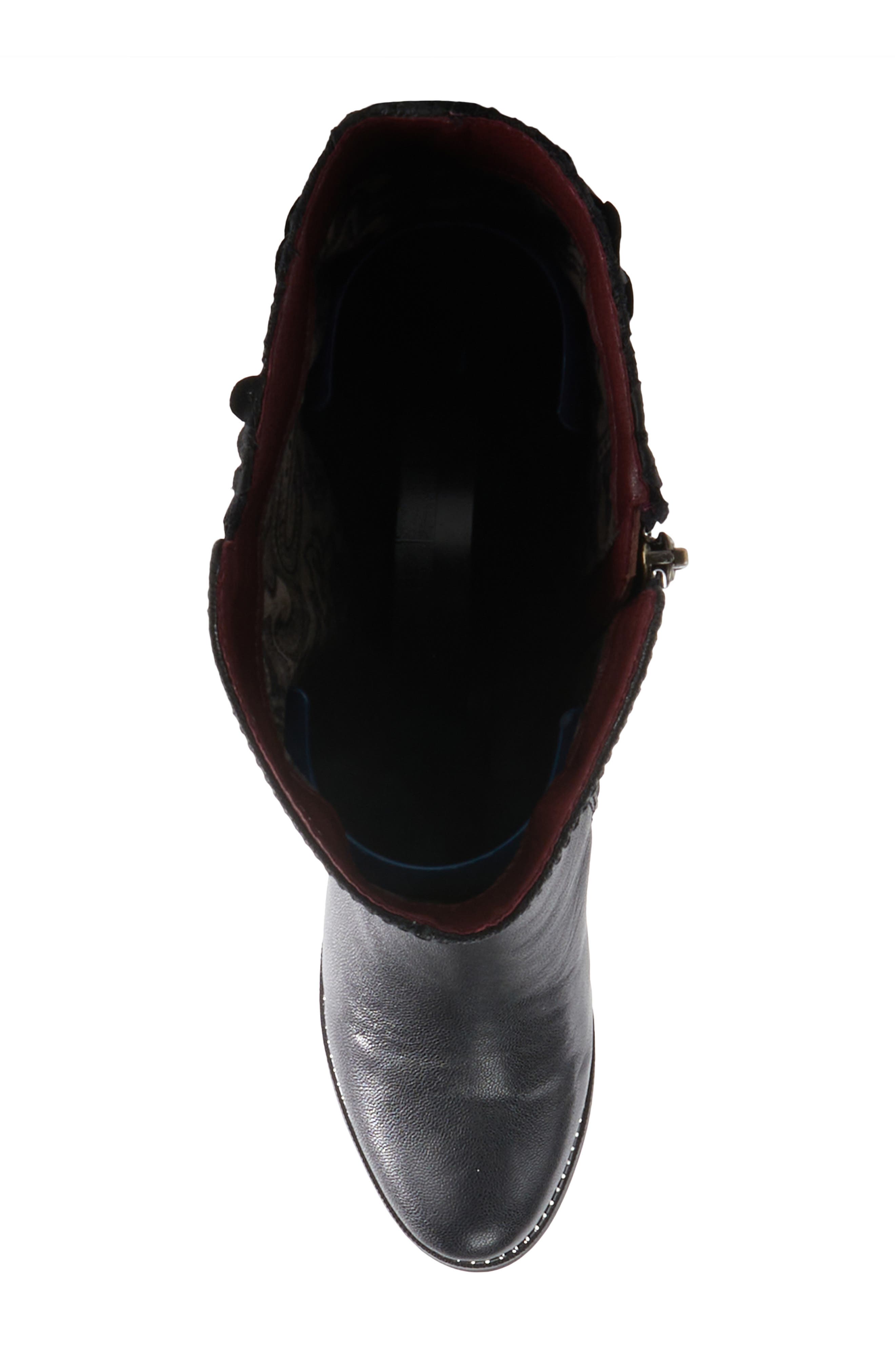 L'Artiste by Spring Step Rozena Knee High Boot, Alternate, color, Black Multi