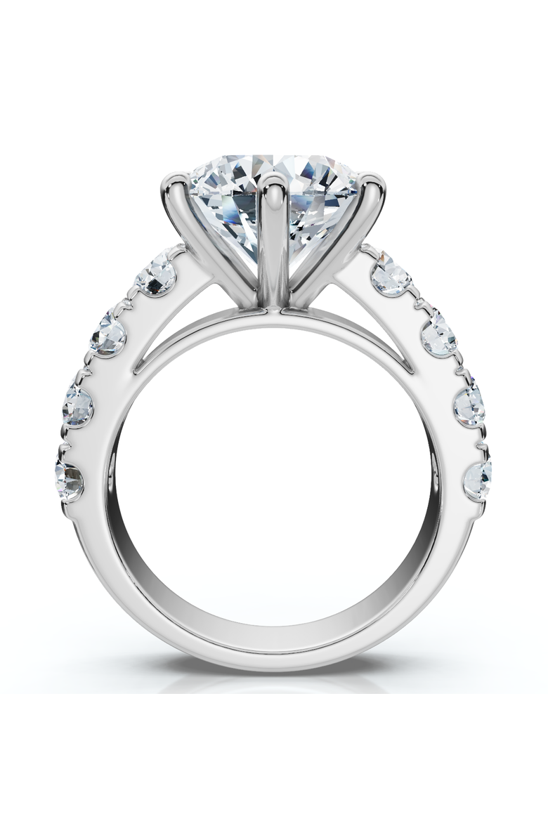 Bliss Diamond Certified 5 1/2 cttw Diamond Engagement Ring 14k Gold Lab Grown, Alternate, color, 14K White Gold