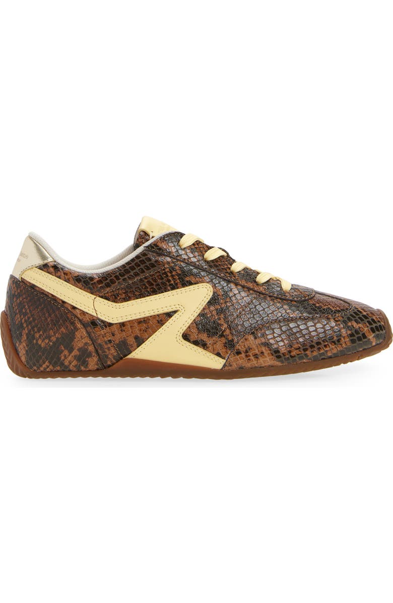 rag & bone Retro Runner Slim Ultra Sneaker, Alternate, color, Mocha Snake