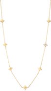 Roberto Coin Love in Verona Diamond Flower Station Necklace
