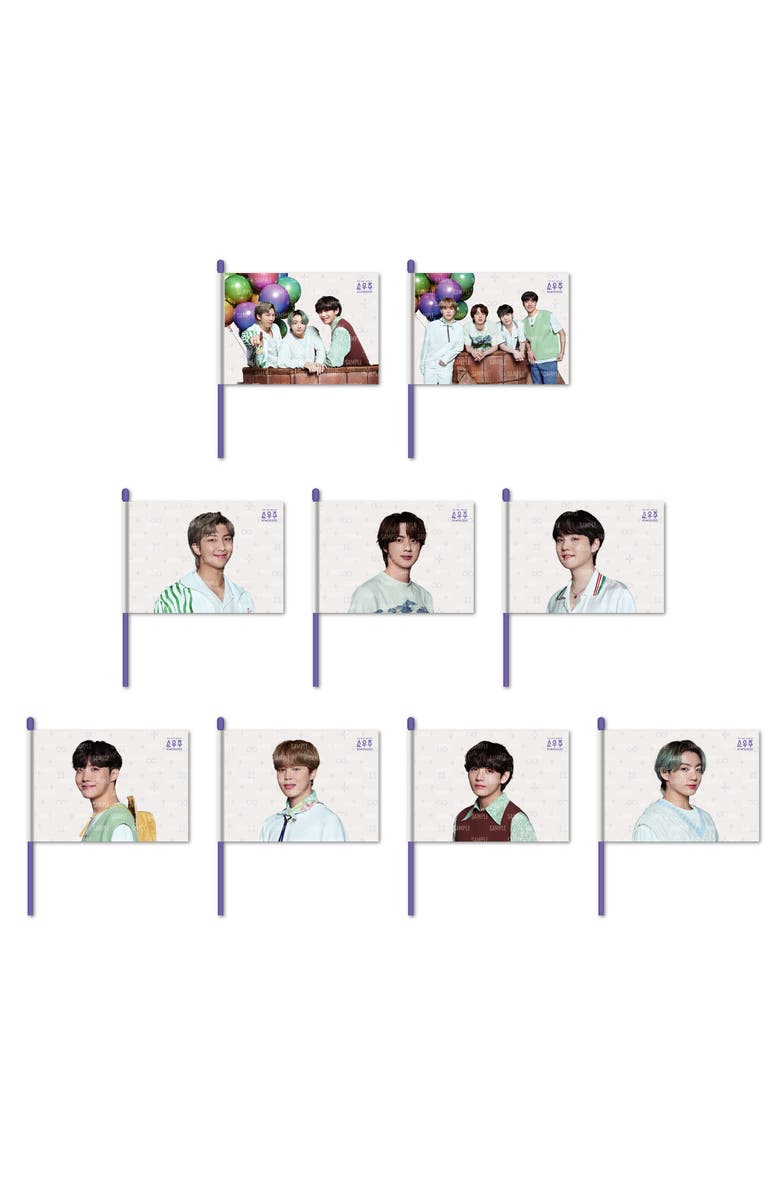 BTS THEMED MERCH BTS 2021 MUSTER SOWOOZOO Jung Kook Image Flag, Alternate, color,