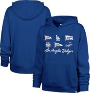 '47 Women's '47  Royal Los Angeles Dodgers Bow & Banners Naomi Hoodie