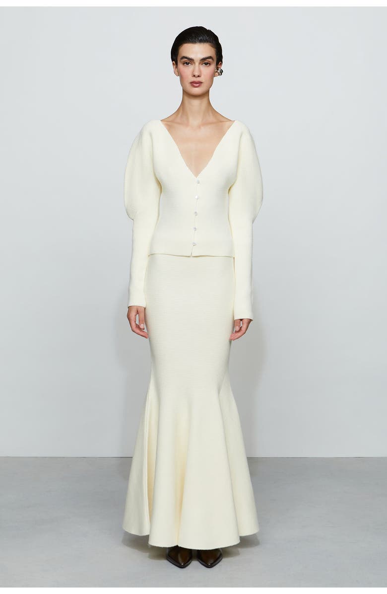 Et Ochs Chevelle Knit Cardigan, Main, color, Ivory