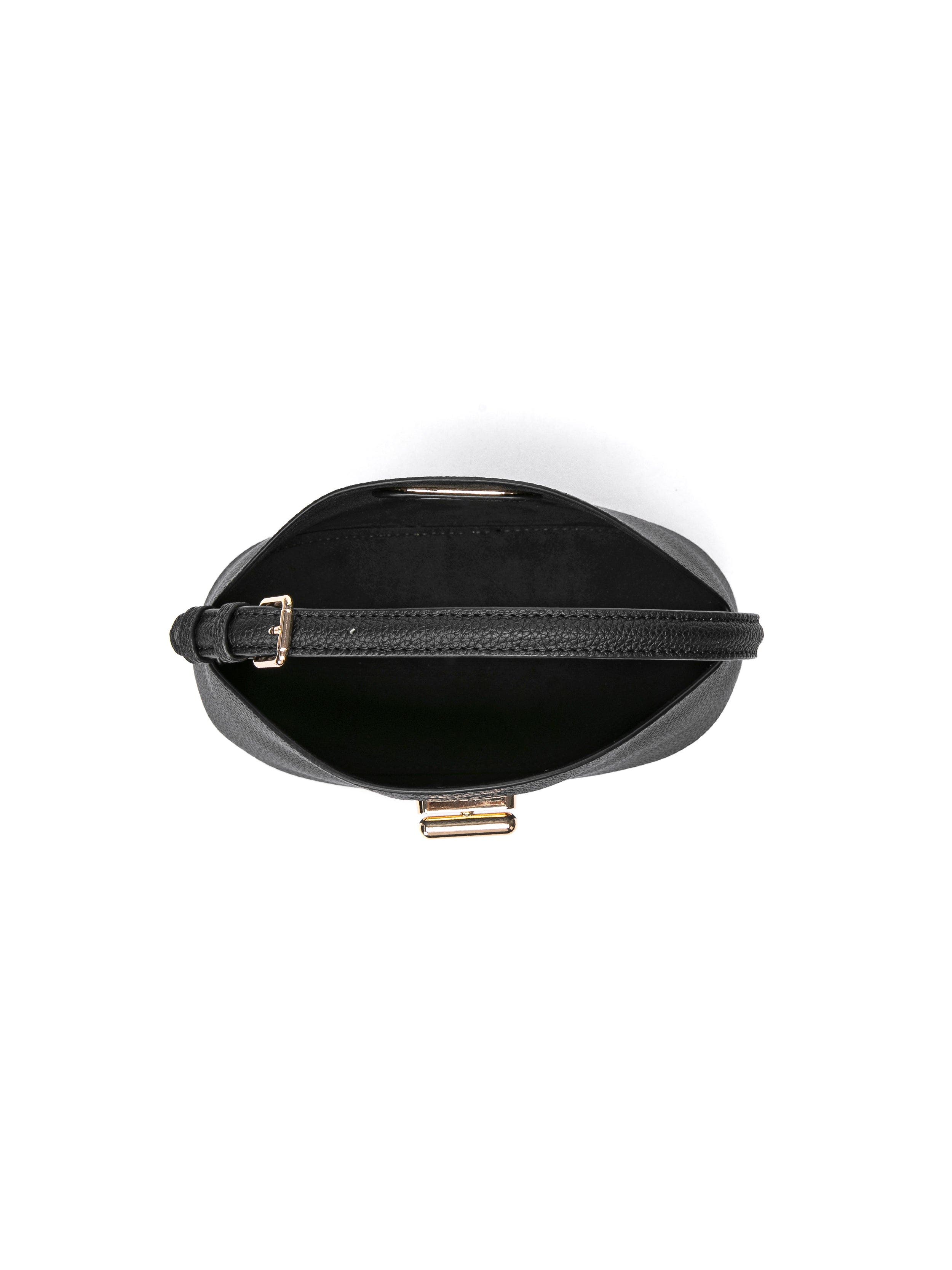 Bob Oré Blue Collection Lune Handbag, Alternate, color, Black