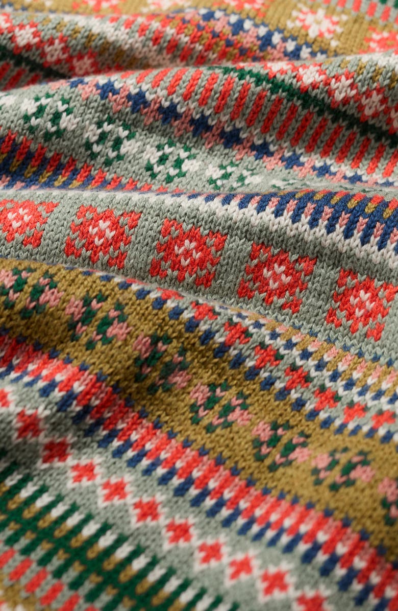 Seasalt Cornwall Cove Cottage Fair Isle Organic Cotton Sweater Vest, Alternate, color, 