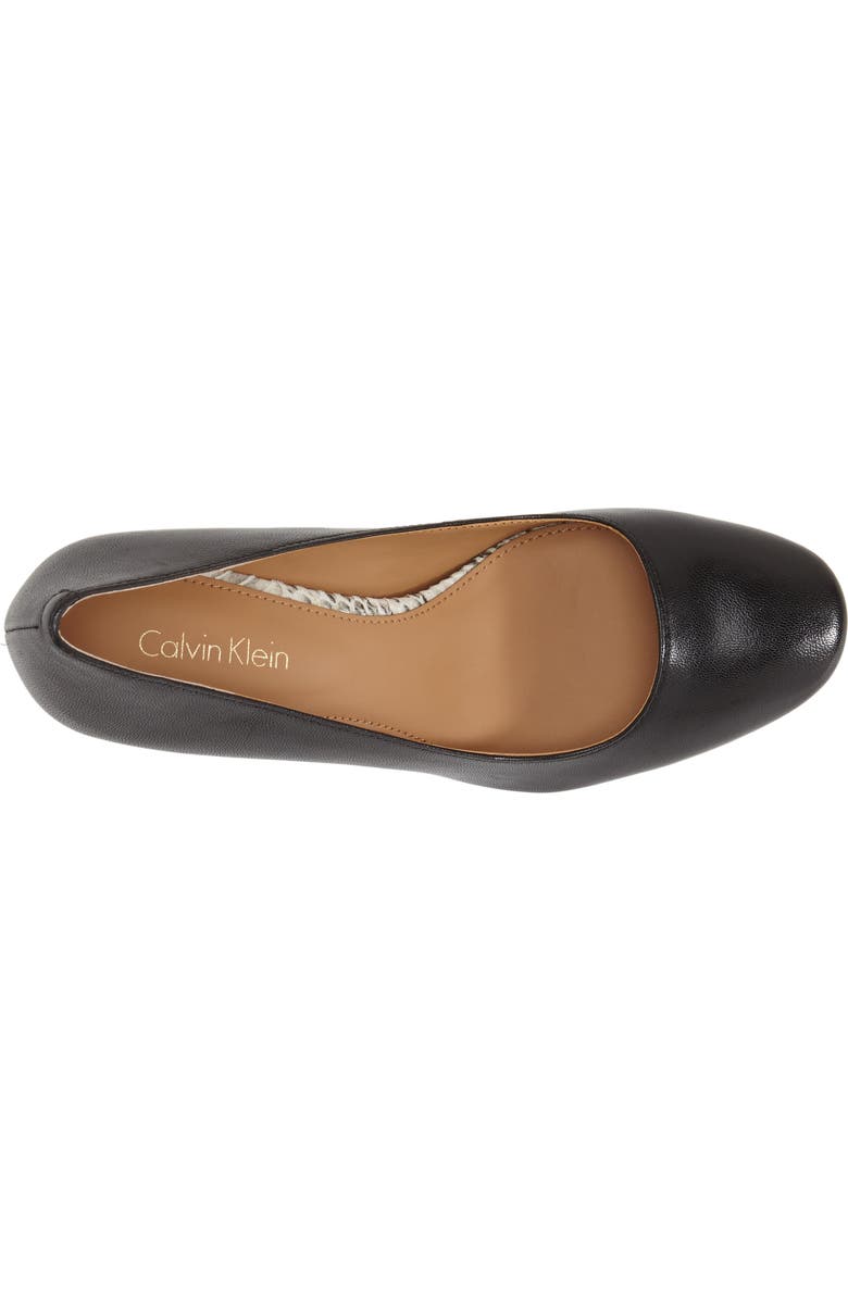 Calvin Klein 'Cirilla' Block Heel Pump, Alternate, color,