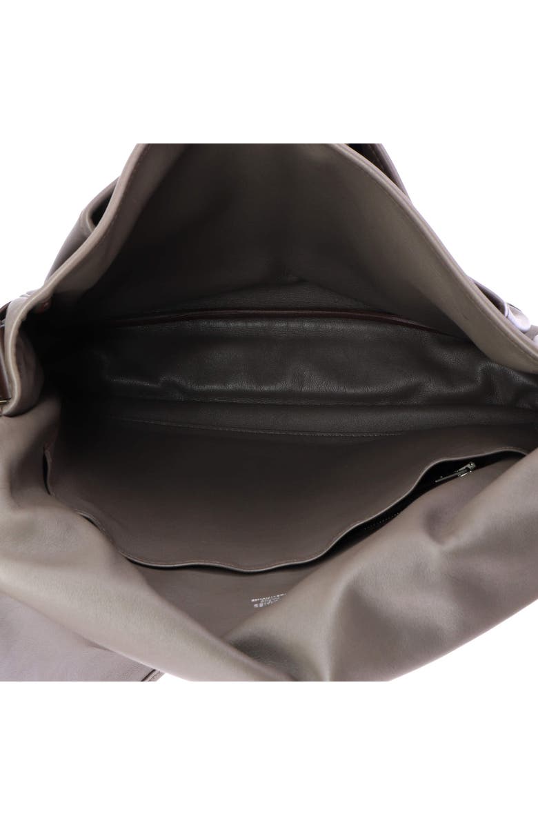 Pre-Owned Hermes Barda Messenger Bag Veau Sikkim 35, Alternate, color, Etain