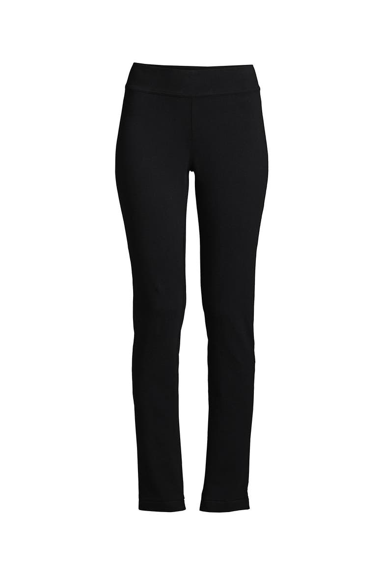 Starfish Mid Rise Slim Leg Pants, Alternate, color, Black