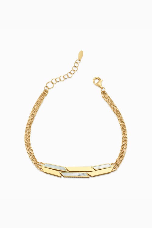 Oradina 14k Gold Aurora Bracelet