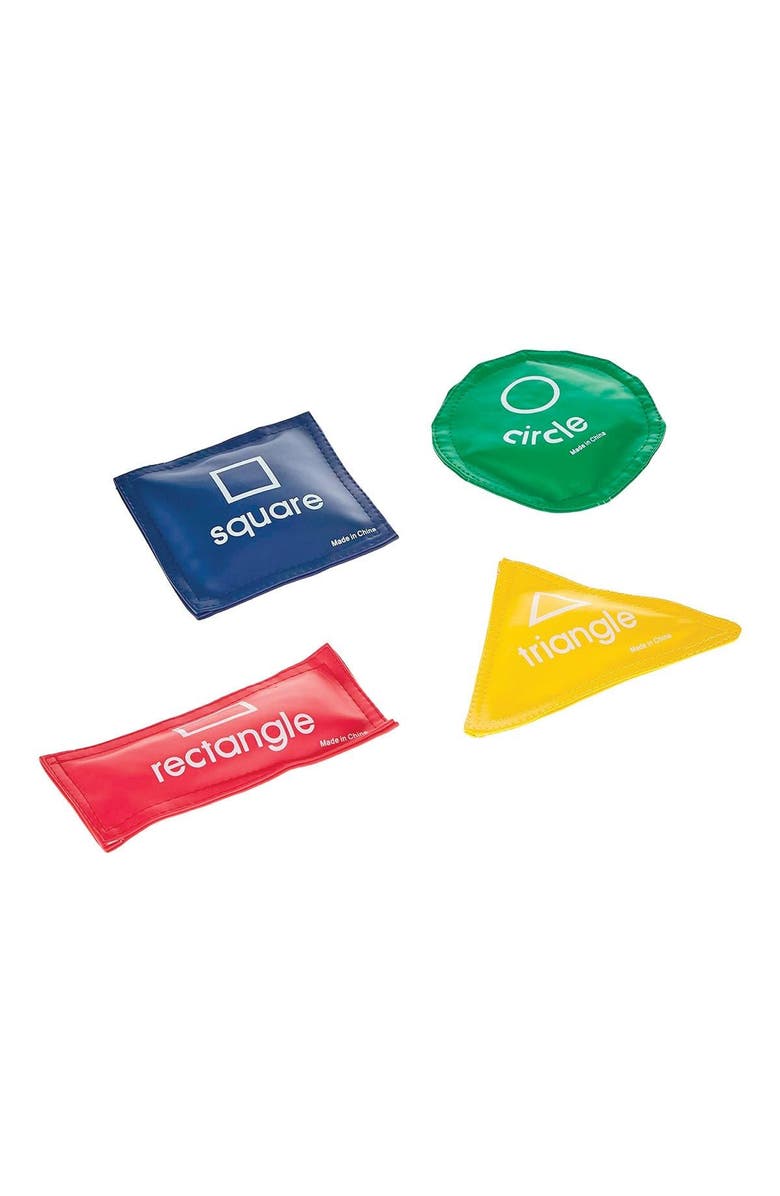 Kaplan Early Learning Company Geometric Beanbags - Set of 12, Alternate, color, Multicolored