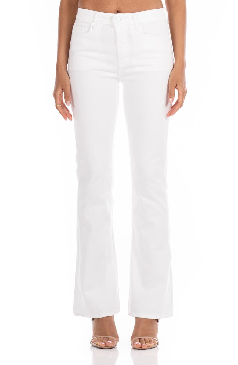 Fidelity Denim Katie High Rise Classic Flare Jeans, Main, color, 