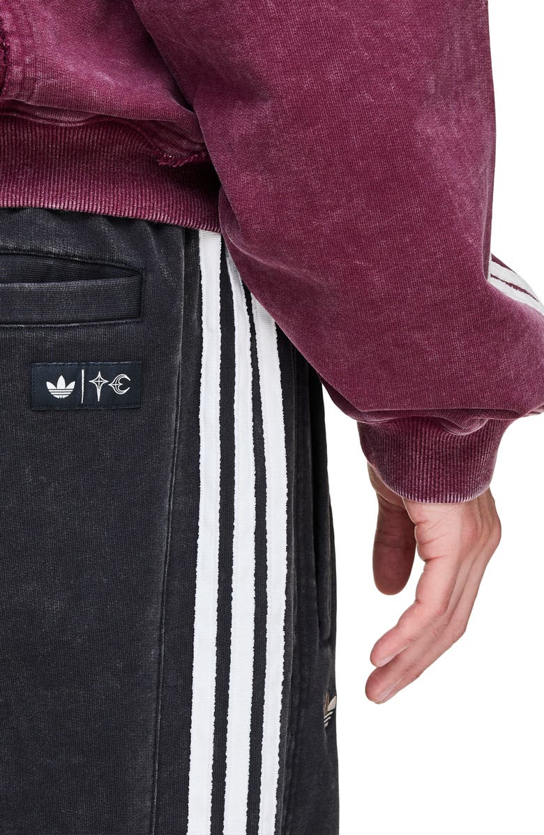 adidas Mesh Detail Relaxed Sweatpants, Alternate, color, 