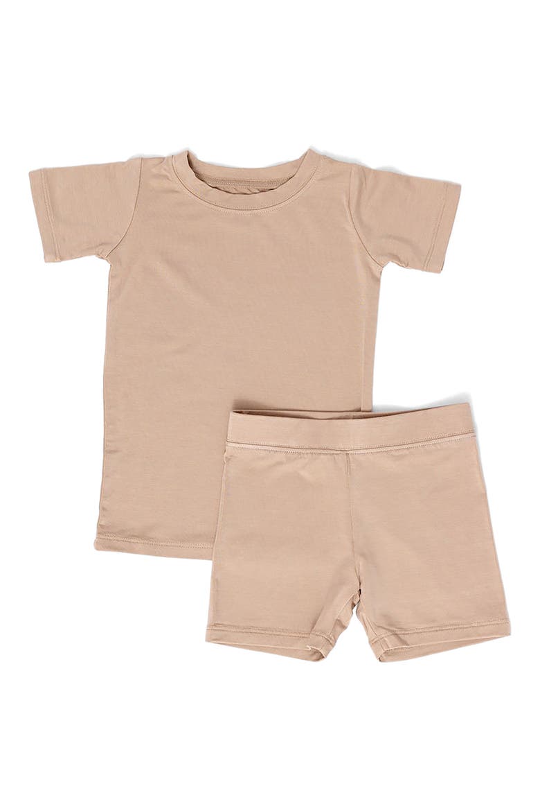 CloudBlend™ Two-Piece Short Pajamas, Main, color, DESERT LARK