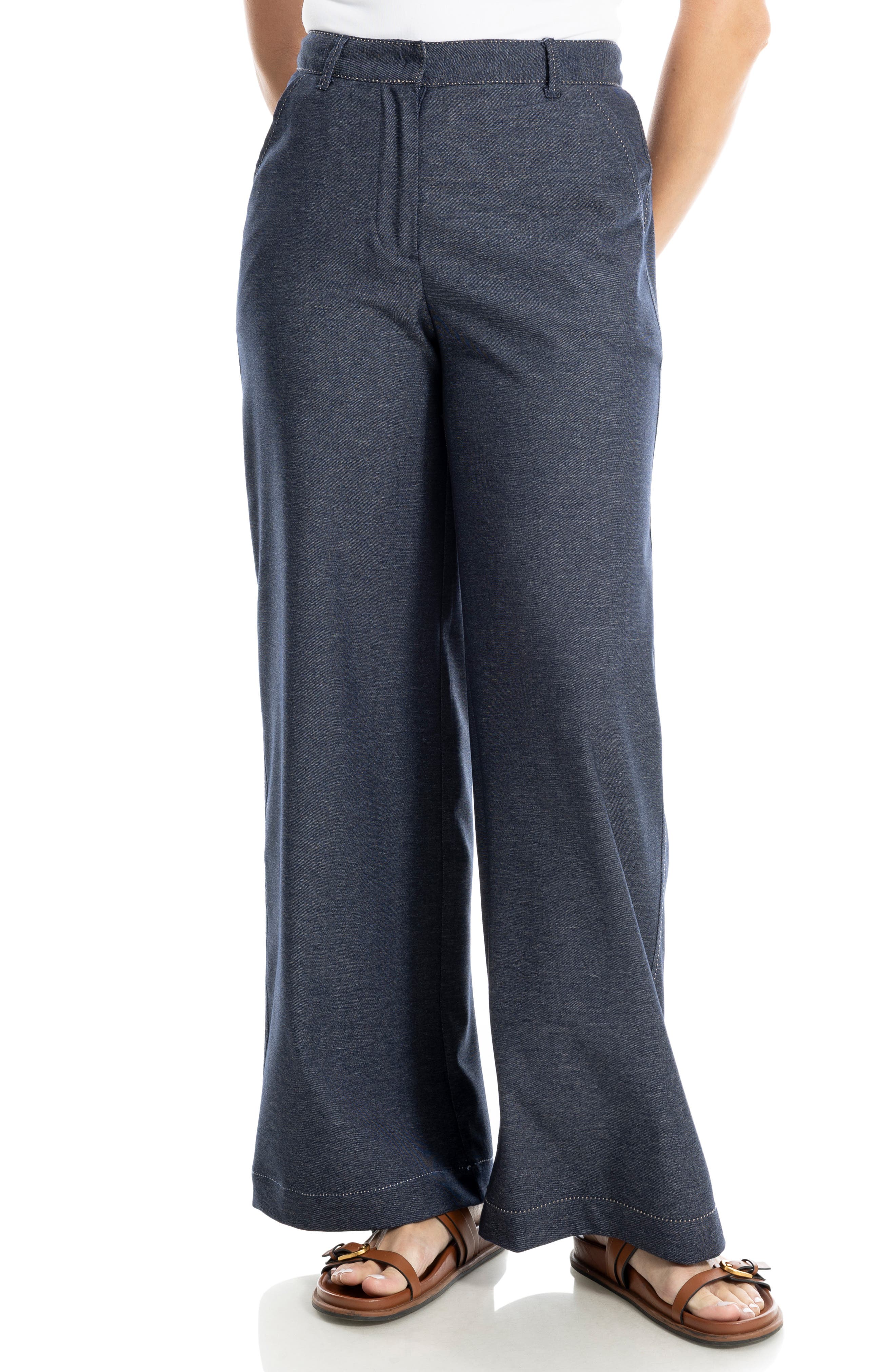 MAX STUDIO Wide Leg Pants