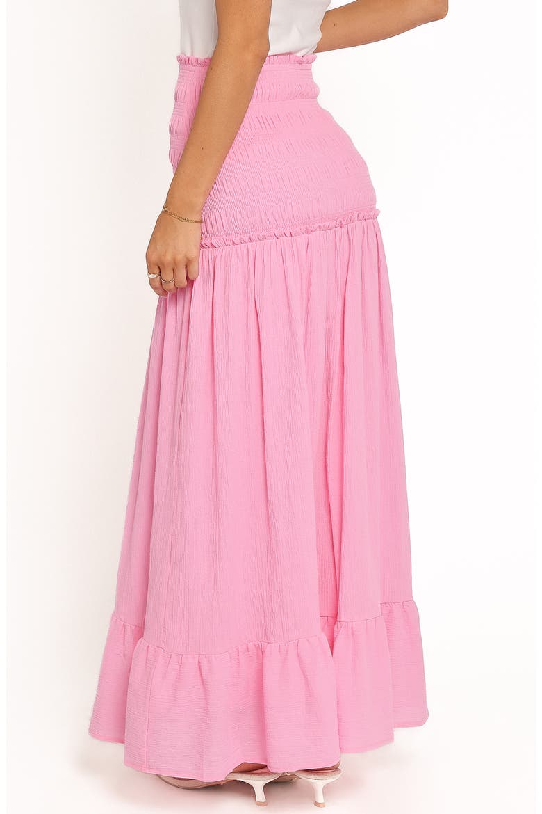 Valerie Drop Waist Maxi Skirt, Alternate, color, PINK