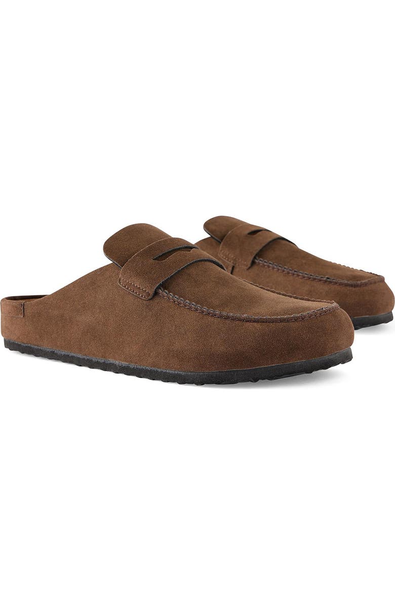 Cotton On Men's Loafer Slide, Alternate, color, Tobacco