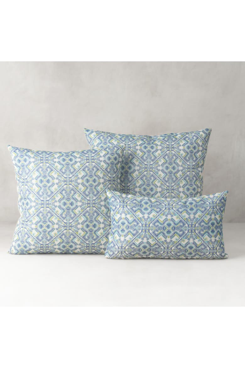 Delphi Jacquard Indoor & Outdoor Woven Accent Pillow, Alternate, color, Multi