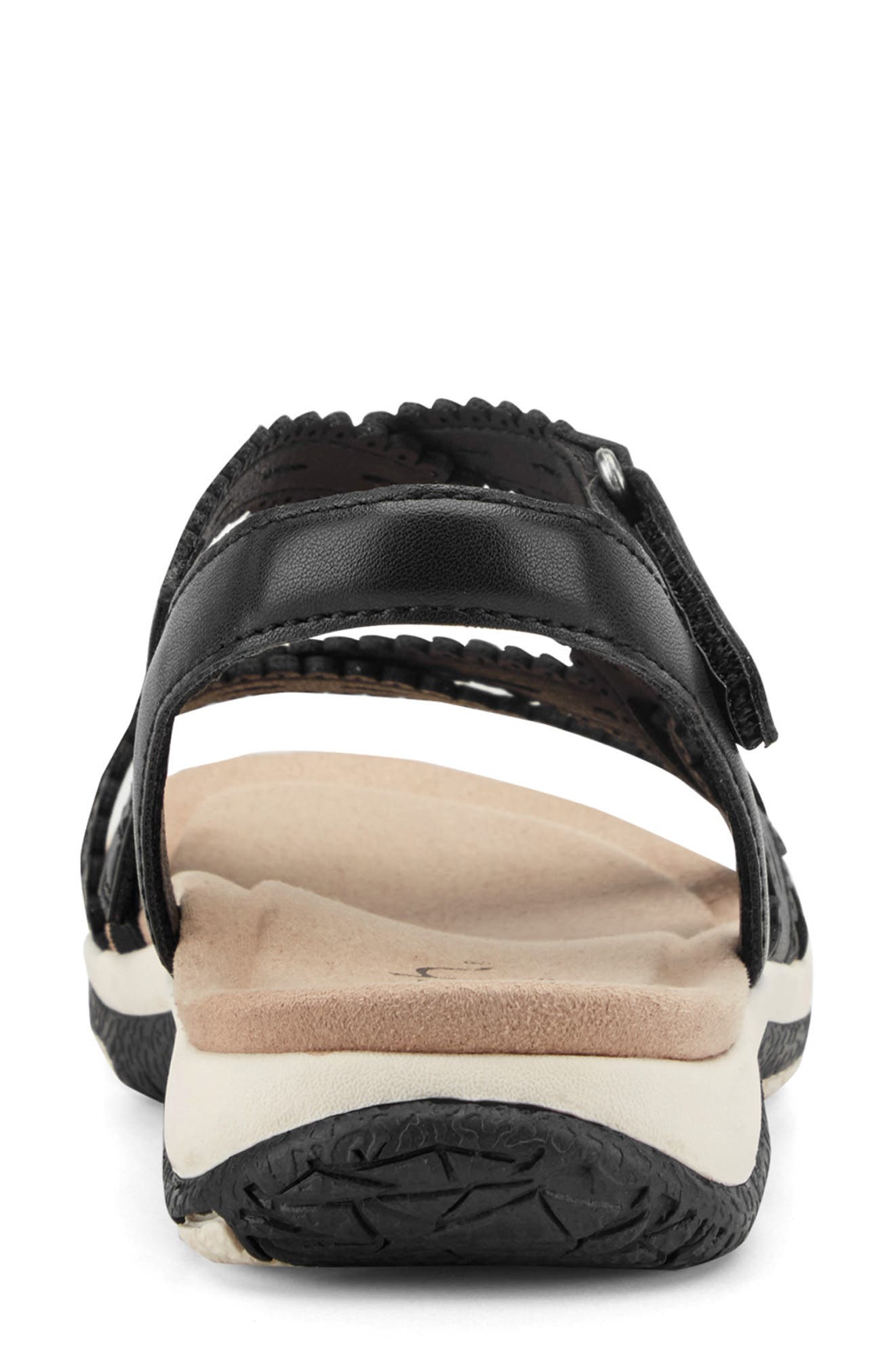 Earth<sup>®</sup> Sanetra Ankle Strap Sandal, Alternate, color, Black