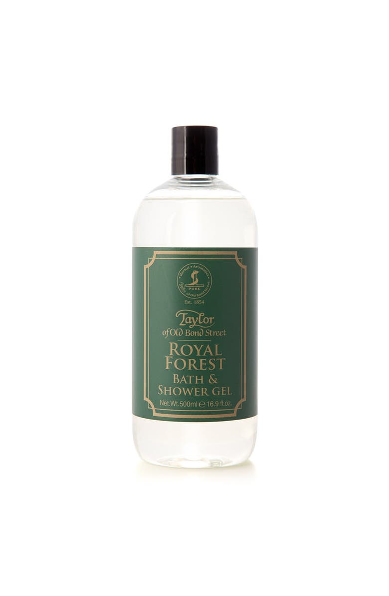 Taylor of Old Bond Street Royal Forest Bath & Shower Gel, Main, color, White