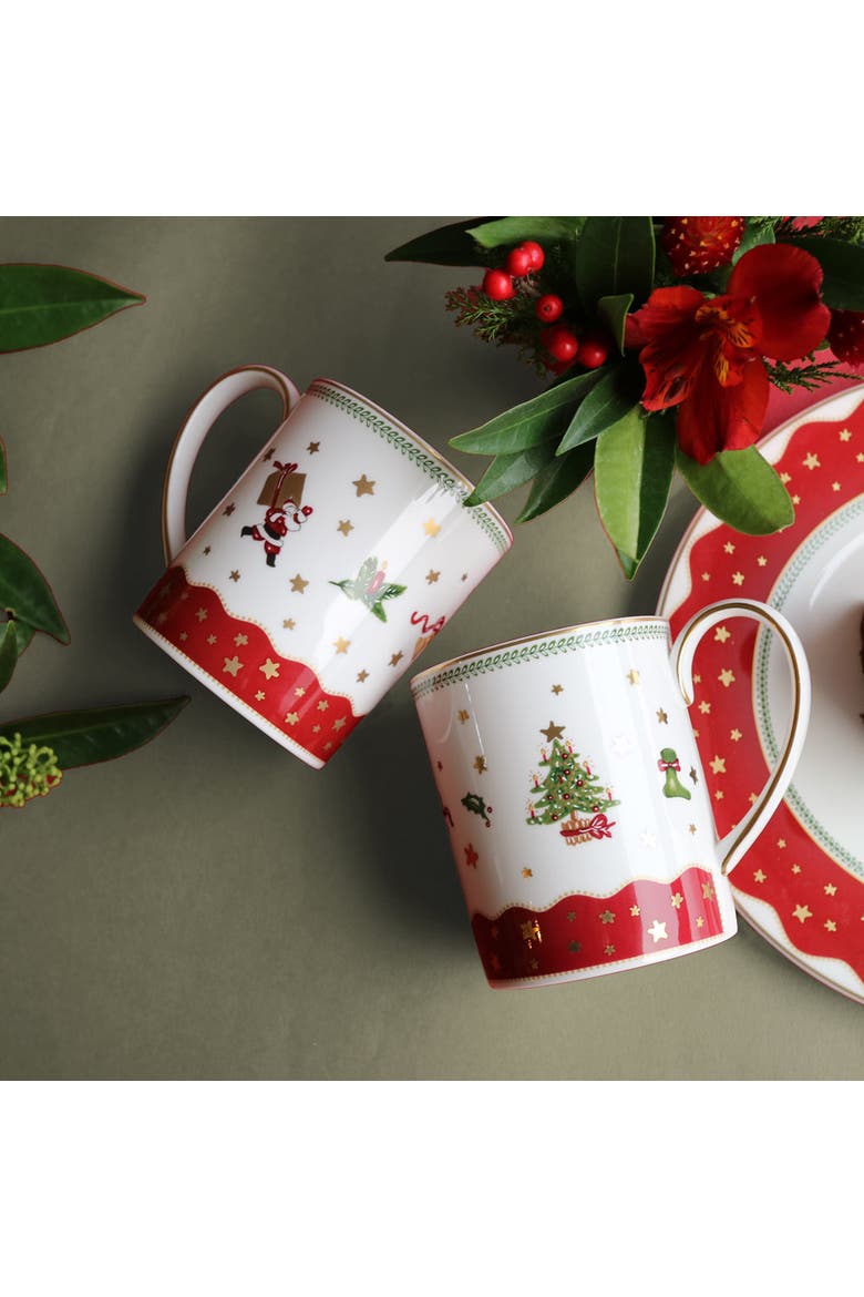 My Noel Mug, Alternate, color, White