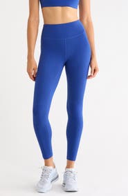 Zella Studio Luxe 7/8 High Waist Pocket Leggings