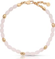 Ettika Freshwater Pearl Pebble Anklet