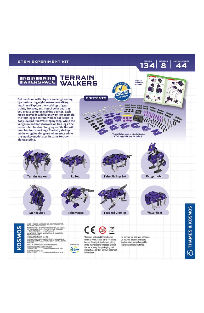 Thames & Kosmos Terrain Walkers Kit, Alternate, color, 