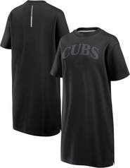 FANATICS Women's Fanatics Black Chicago Cubs Elements Cotton Dress