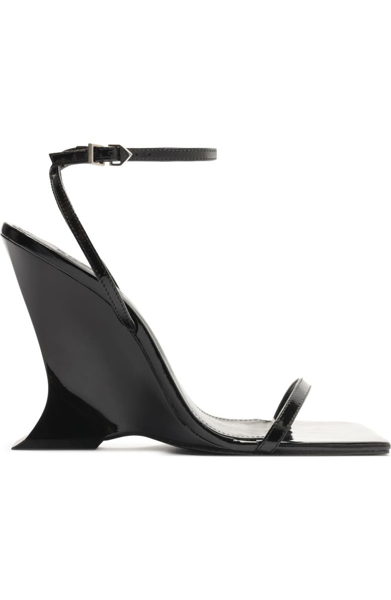 Schutz Siena Ankle Strap Wedge Sandal, Alternate, color,