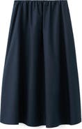 MANGO Cotton Midi Skirt