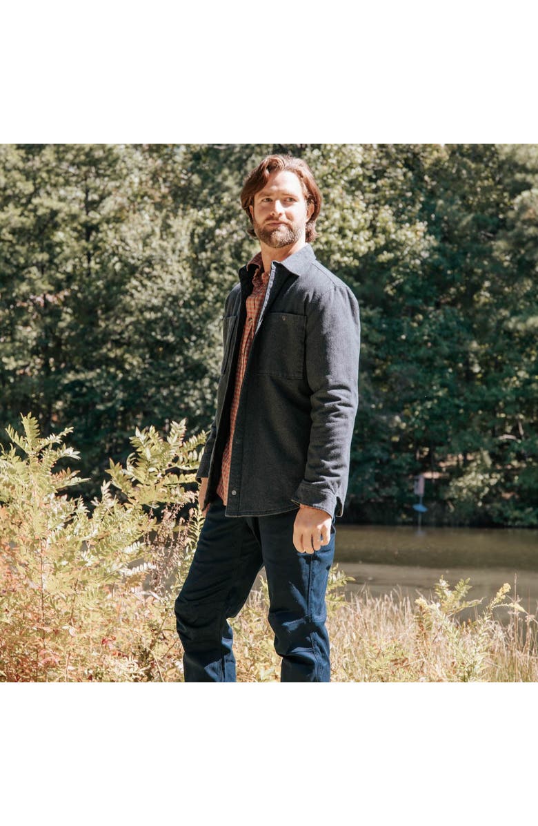 Mountain Khakis Lincoln Shirtjac, Alternate, color, Night