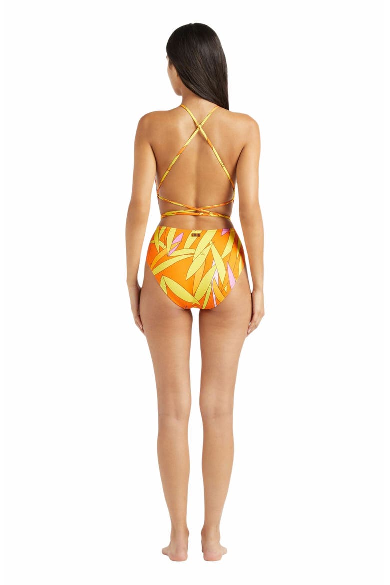 Women's Madrague Backless One-Piece Swimsuit, Alternate, color, ABRICOT
