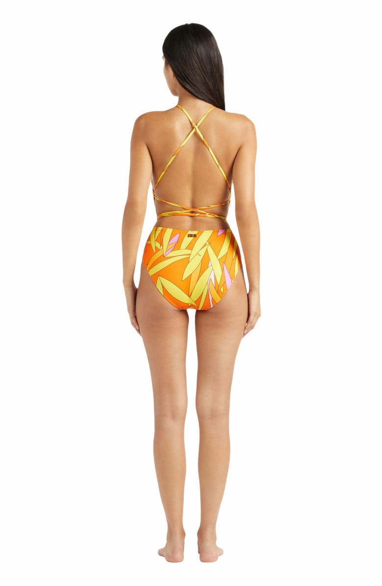 Vilebrequin Women's Madrague Backless One-Piece Swimsuit, Alternate, color, Abricot