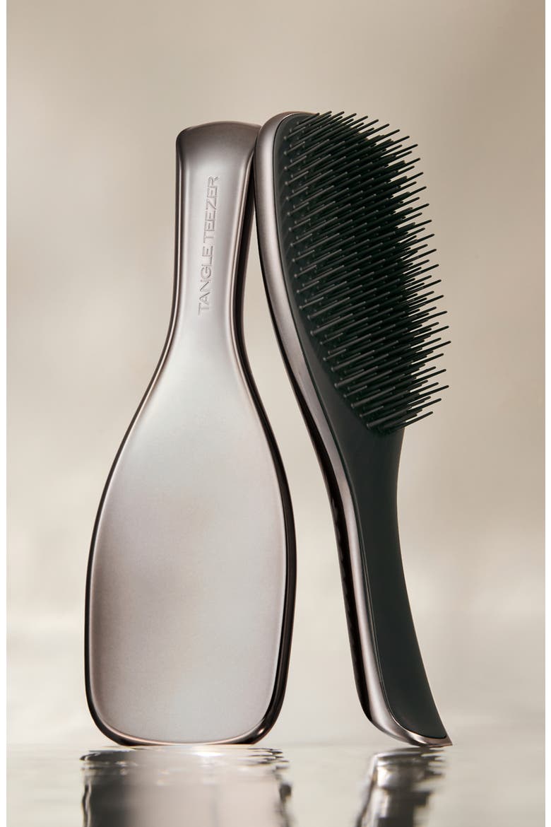 Chrome Ultimate Detangler Hairbrush, Alternate, color, MIDNIGHT SILVER