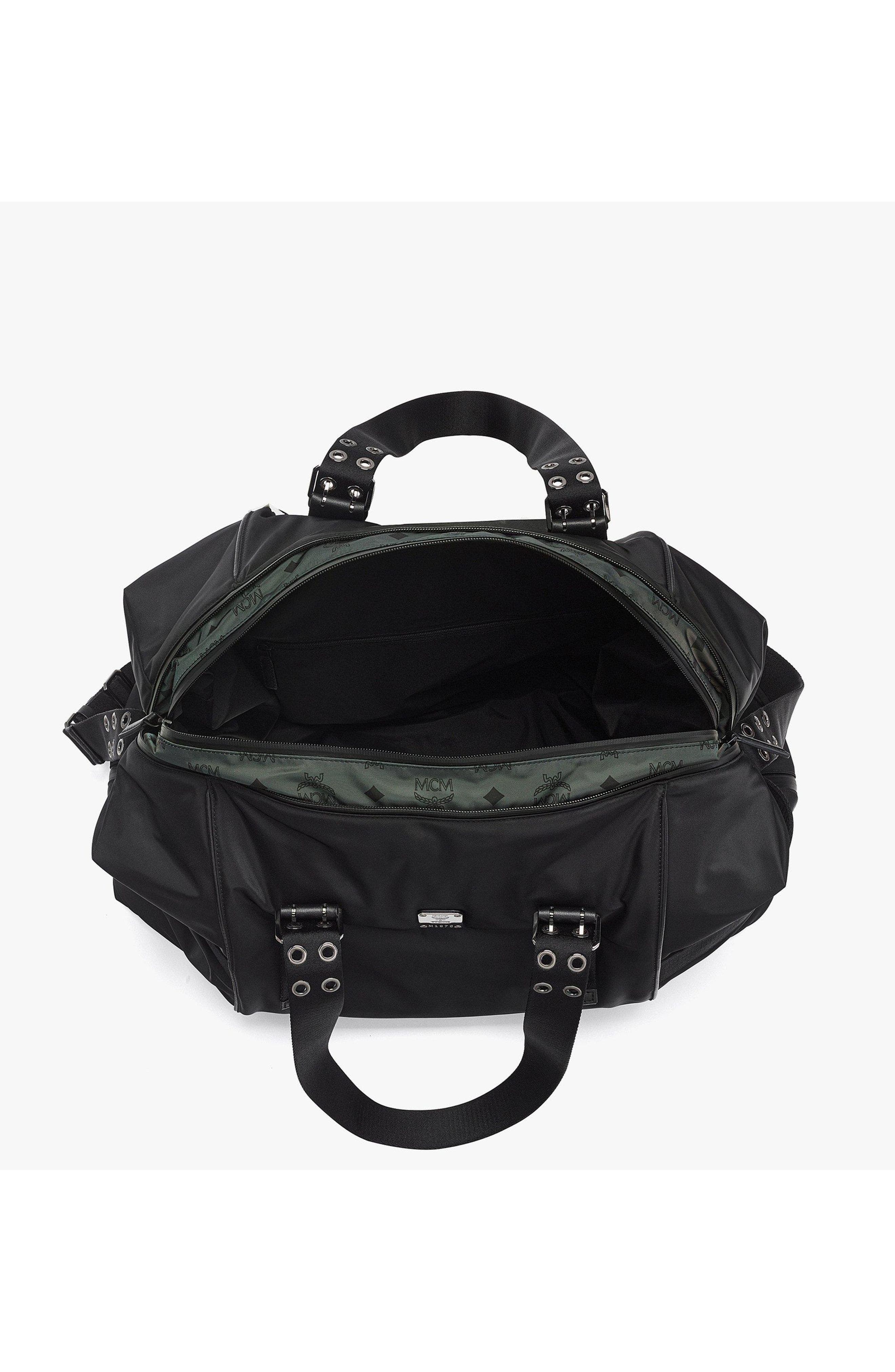Ottomar Nova Weekender Bag in Monogram ECONYL®, Alternate, color, Black