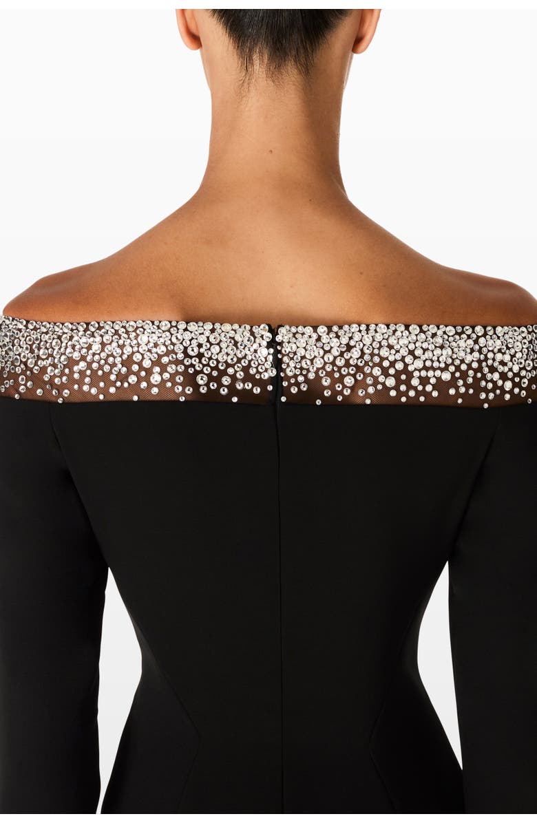 Jenny Packham Calypso Dress, Alternate, color, Liquorice