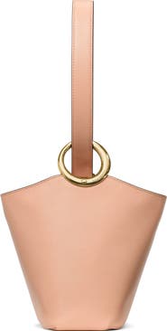 Kate Spade New York mini halo fine grain leather bucket bag