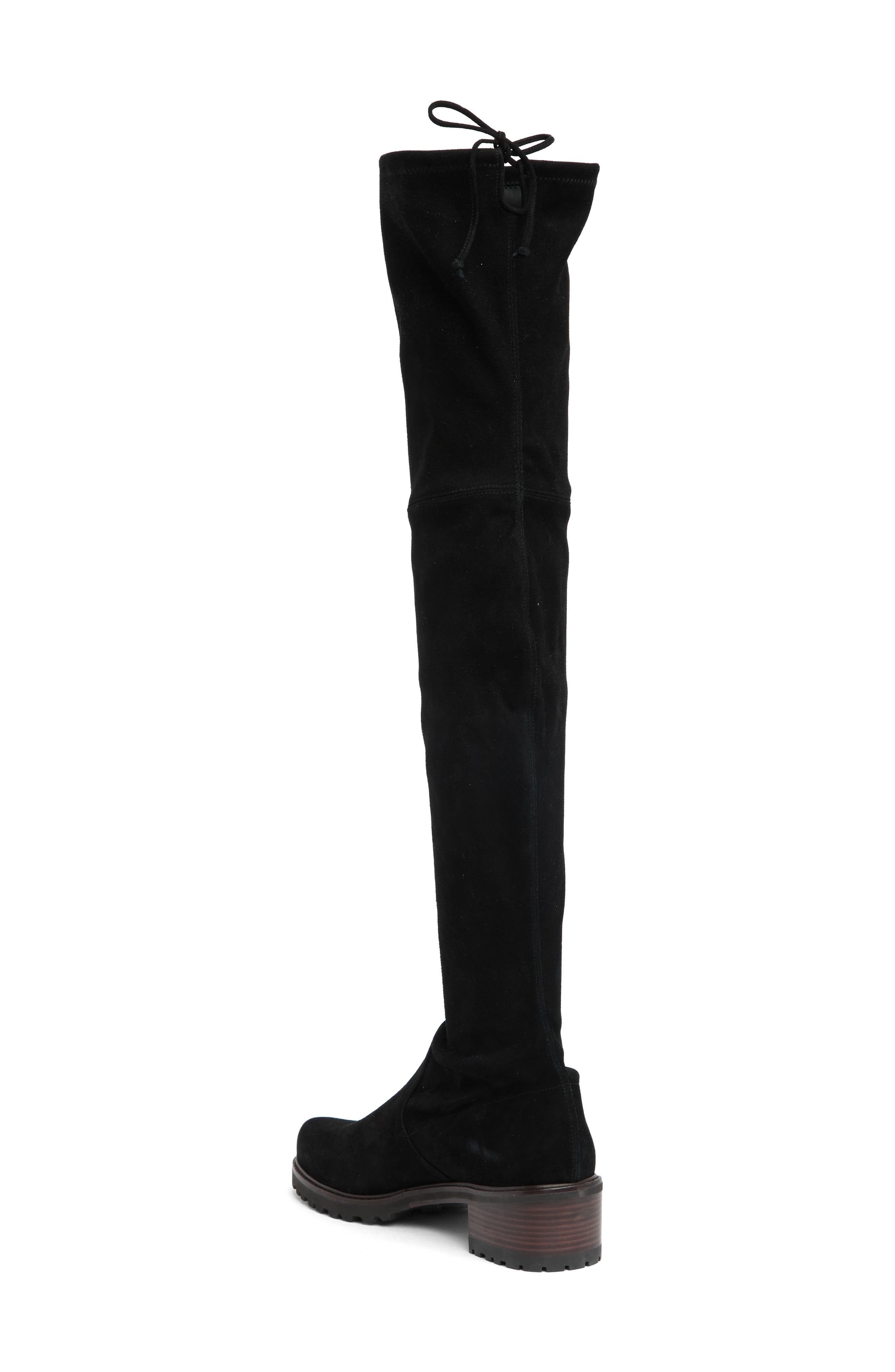 Blaire Over-the-Knee City Boot, Alternate, color, BLACK
