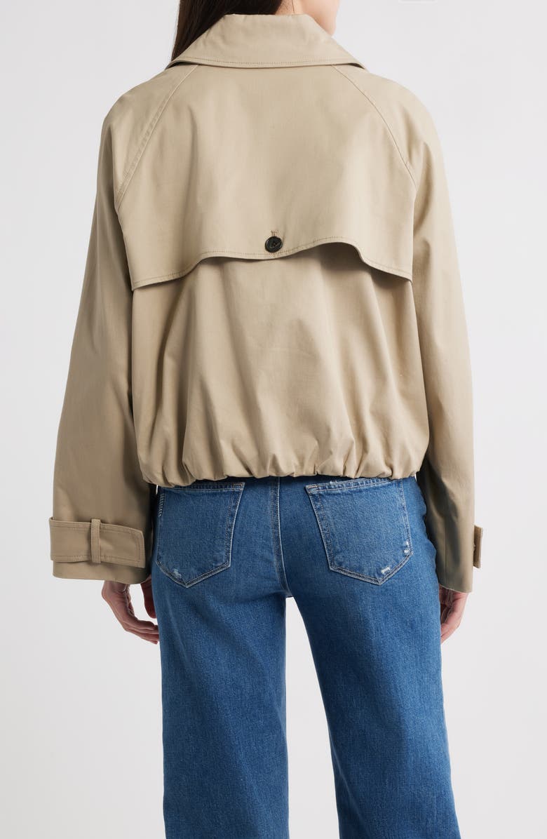 Rails Jett Crop Trench Coat, Alternate, color, Taupe