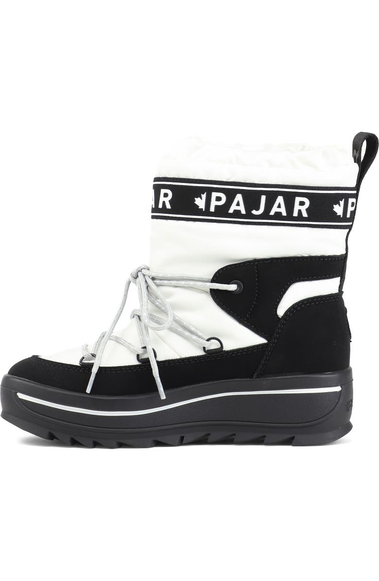 Pajar Galaxy Waterproof Platform Boot, Alternate, color, White