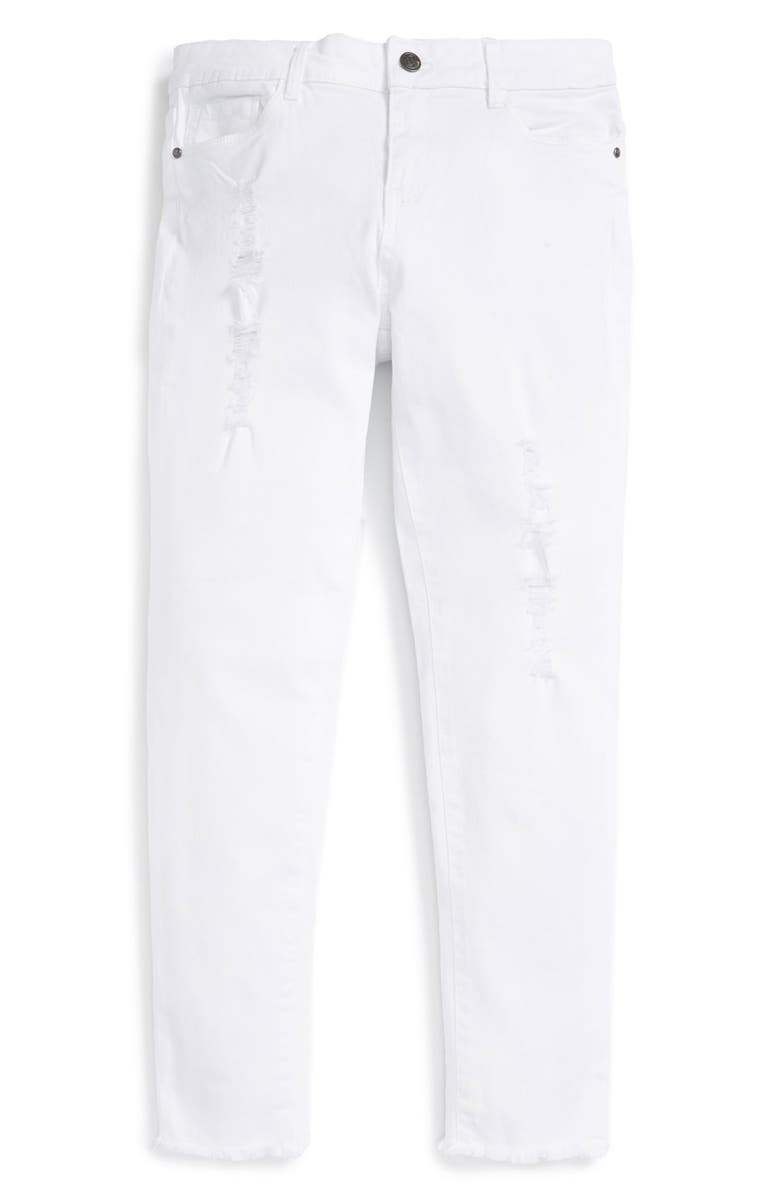 Treasure & Bond Treasure&Bond Crop Girlfriend Jeans, Main, color, 