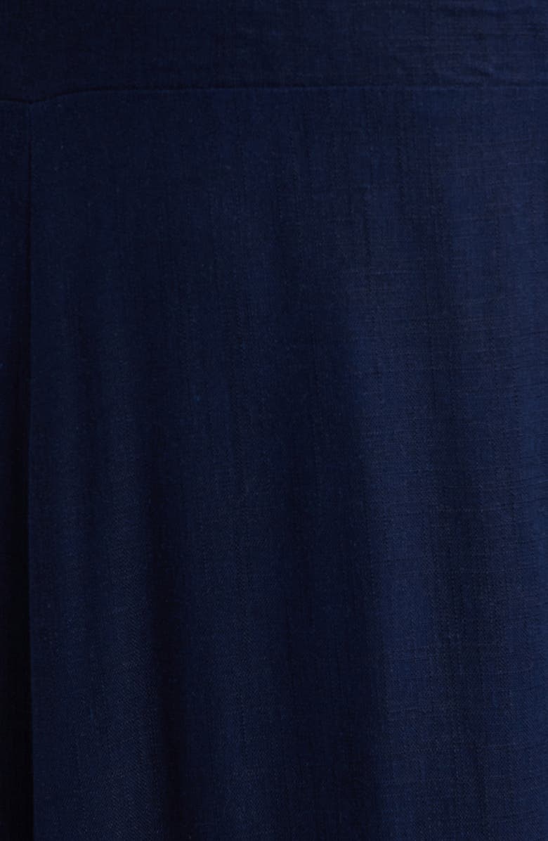 CeCe Twist Front Cutout Maxi Dress, Alternate, color, Classic Navy