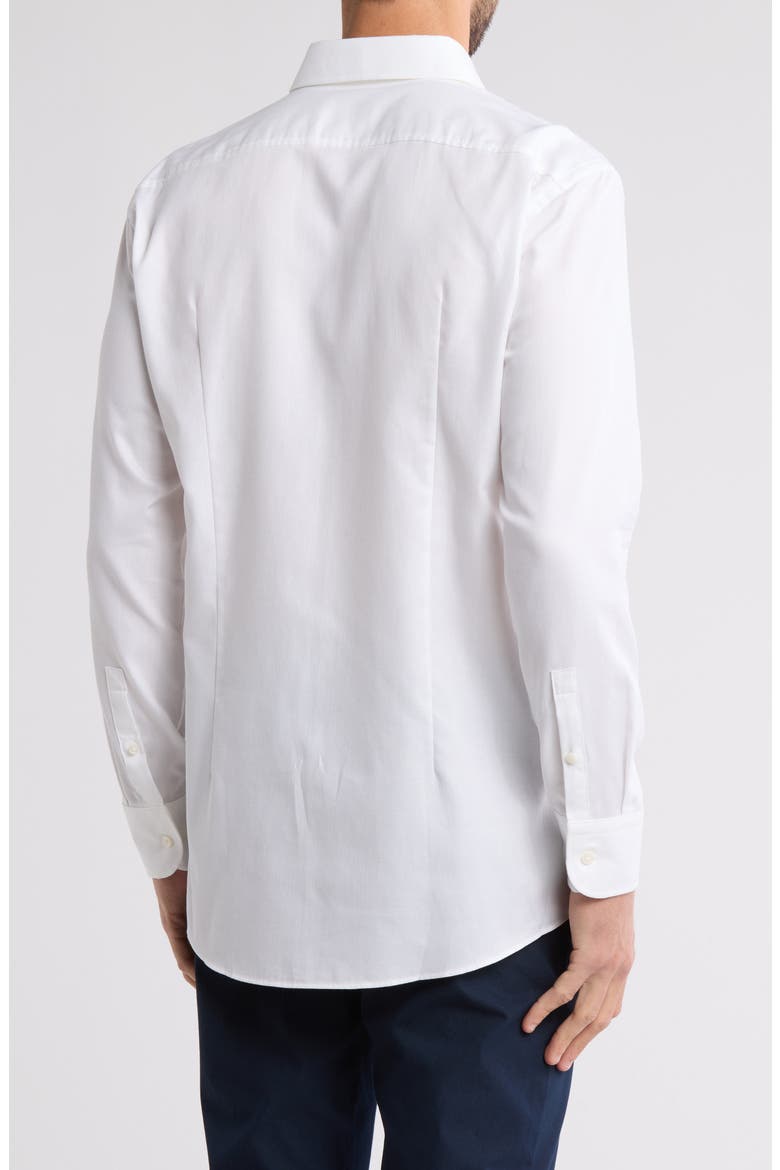 Max Kent Sharp Fit Cotton Dress Shirt, Alternate, color, WHT