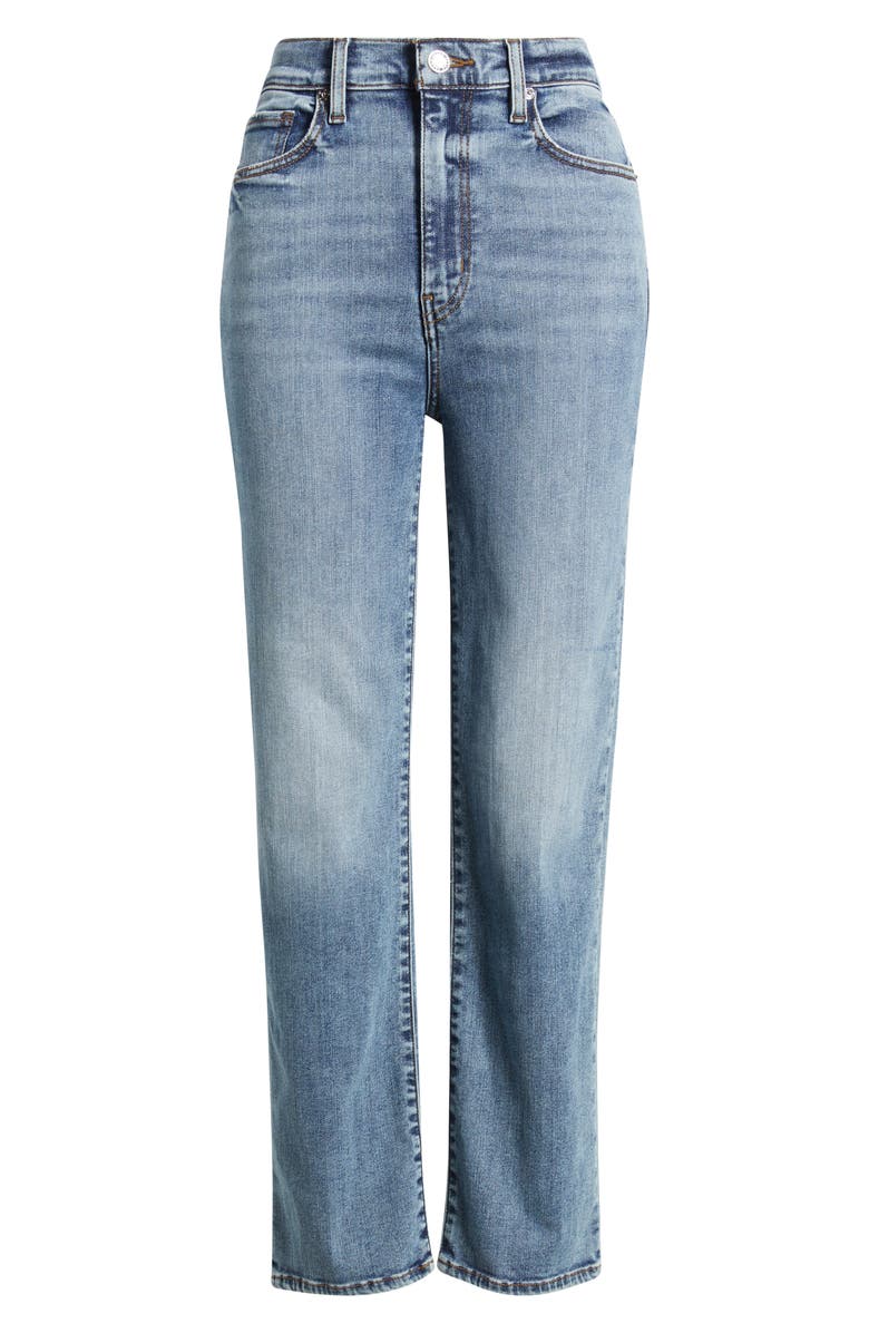 FRAME Le Sleek High Waist Ankle Straight Leg Jeans, Alternate, color, Everywhere