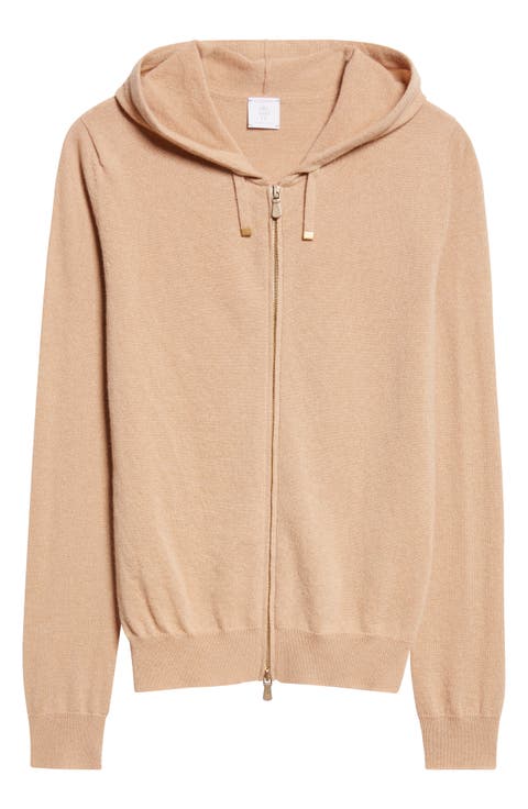 Cashmere Zip Hoodie
