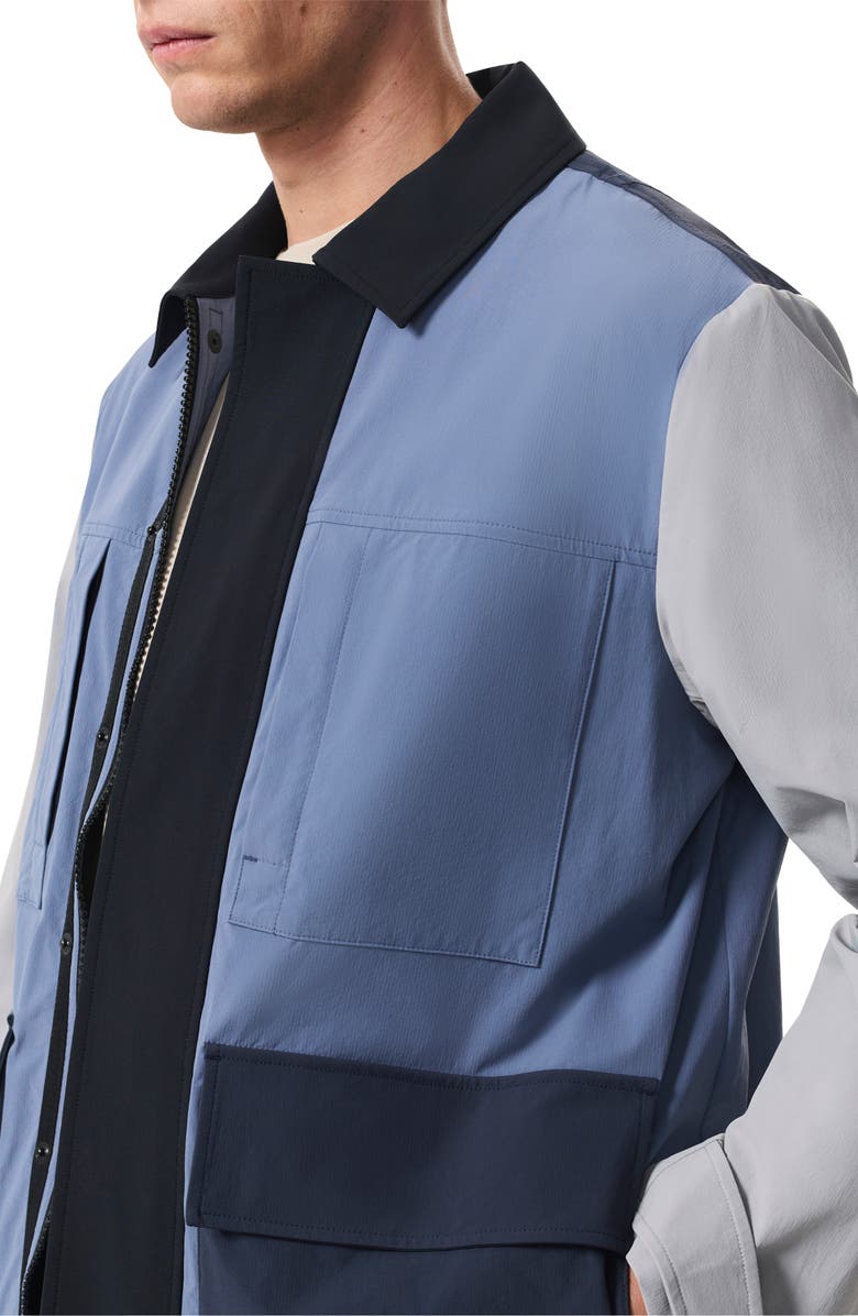 rag
bone Pace Colorblock Chore Jacket, Alternate, color, Grey Multi