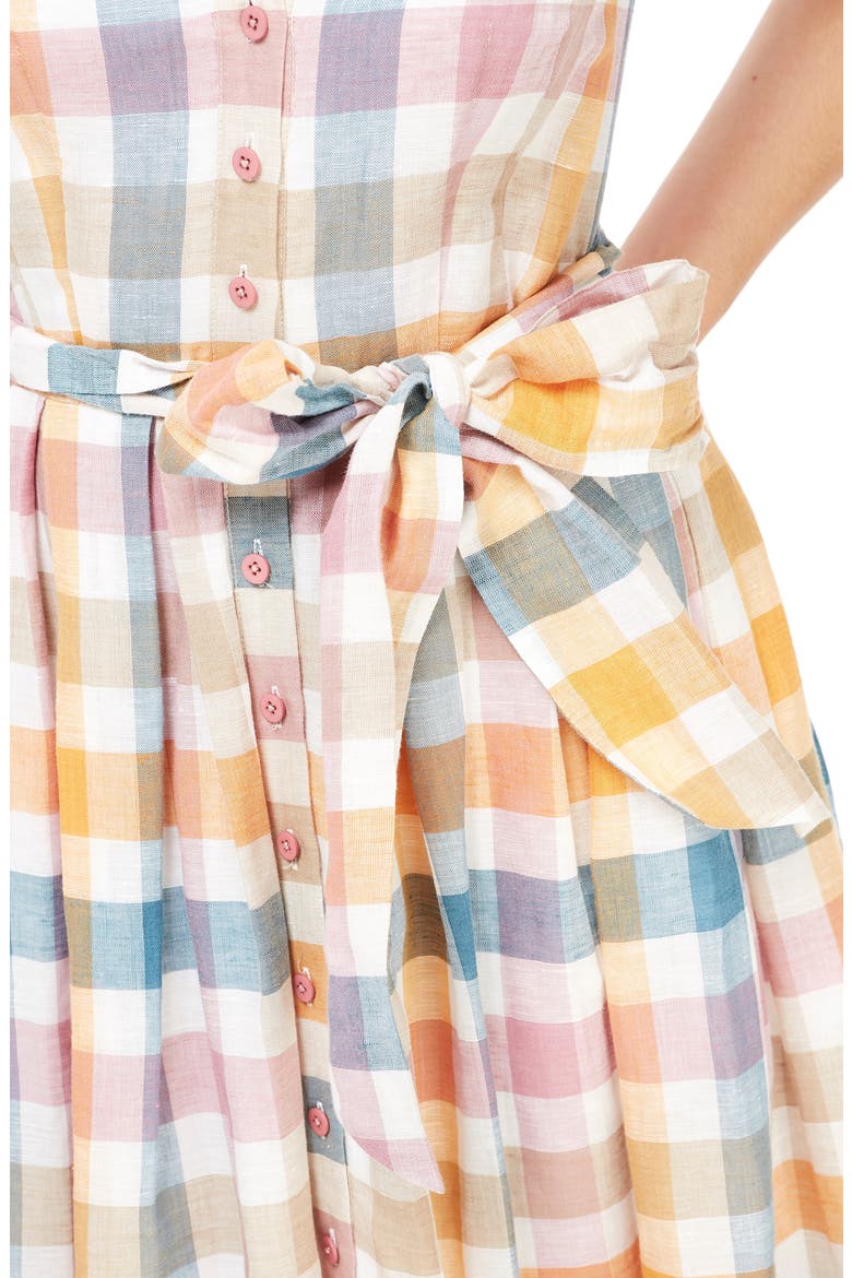 Poppy Button Down Shirtdress, Alternate, color, PINK/ CORAL MULTI