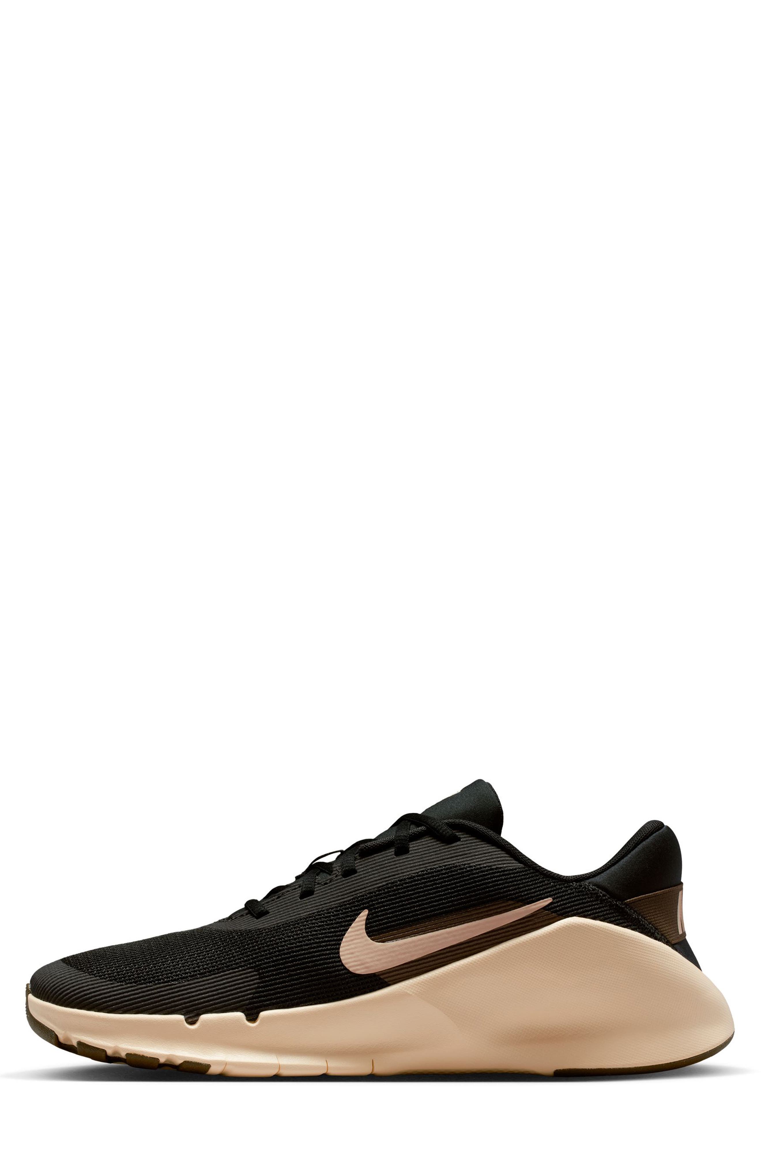 Nike Flex Train Athletic Training Shoe, Alternate, color, Black/ Light Khaki