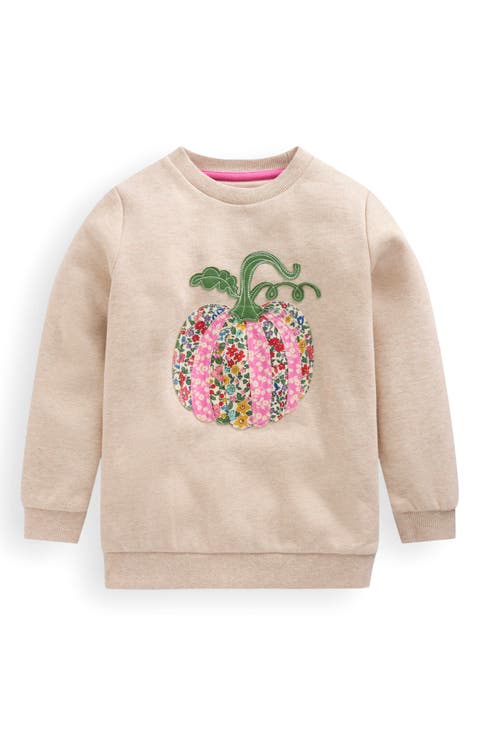 Kids' Pumpkin Appliqué Sweatshirt (Toddler, Little Kid & Big Kid)